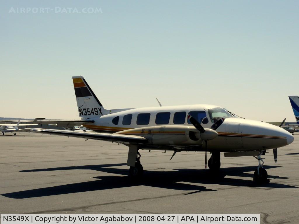 N3549X, 1980 Piper PA-31-350 Chieftain C/N 31-8052034, At Centennial