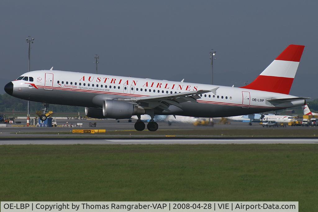 OE-LBP, 1998 Airbus A320-214 C/N 797, Austrian Airlines Airbus A320