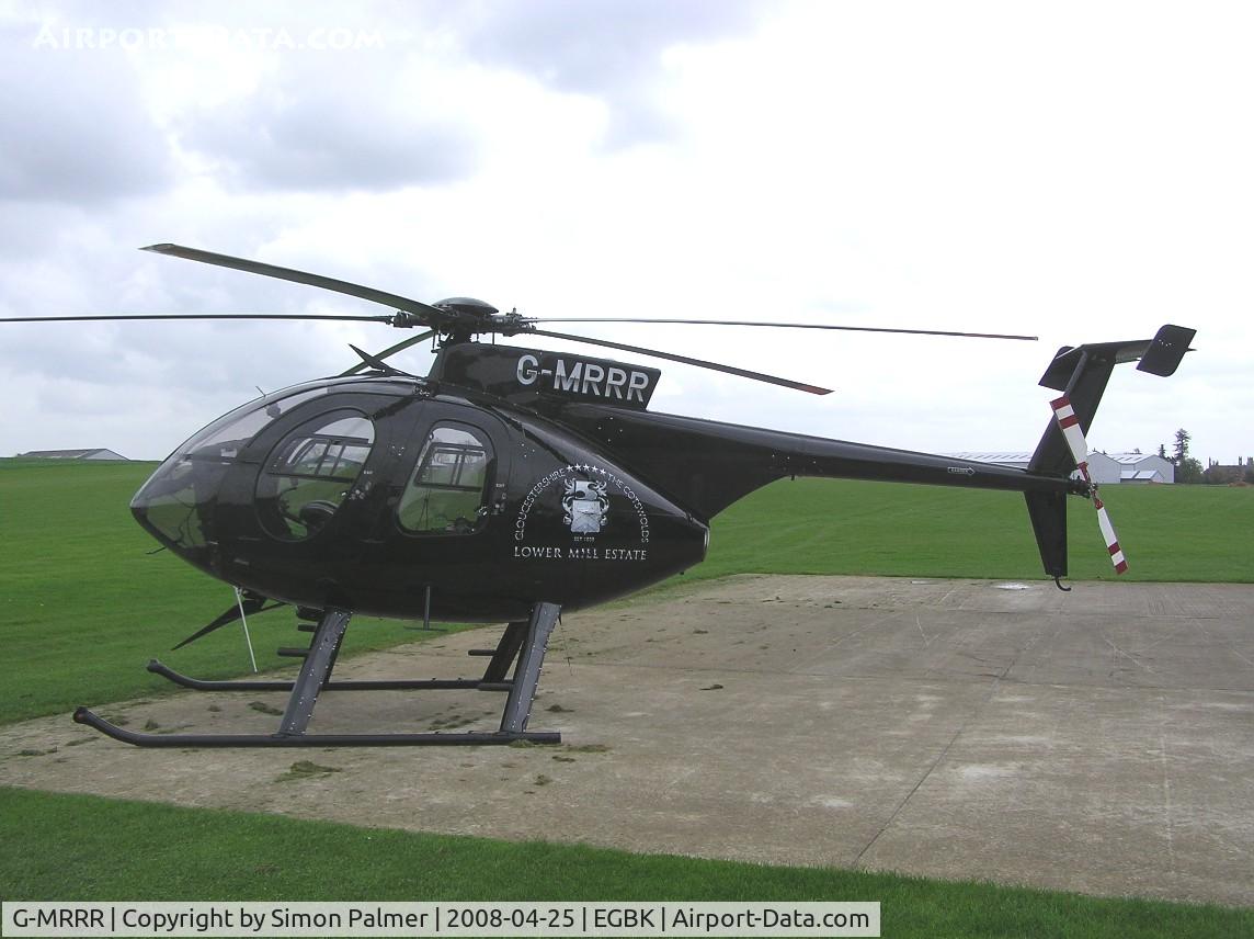 G-MRRR, 1991 Hughes 369E C/N 0473E, Hughes 369E at Sywell