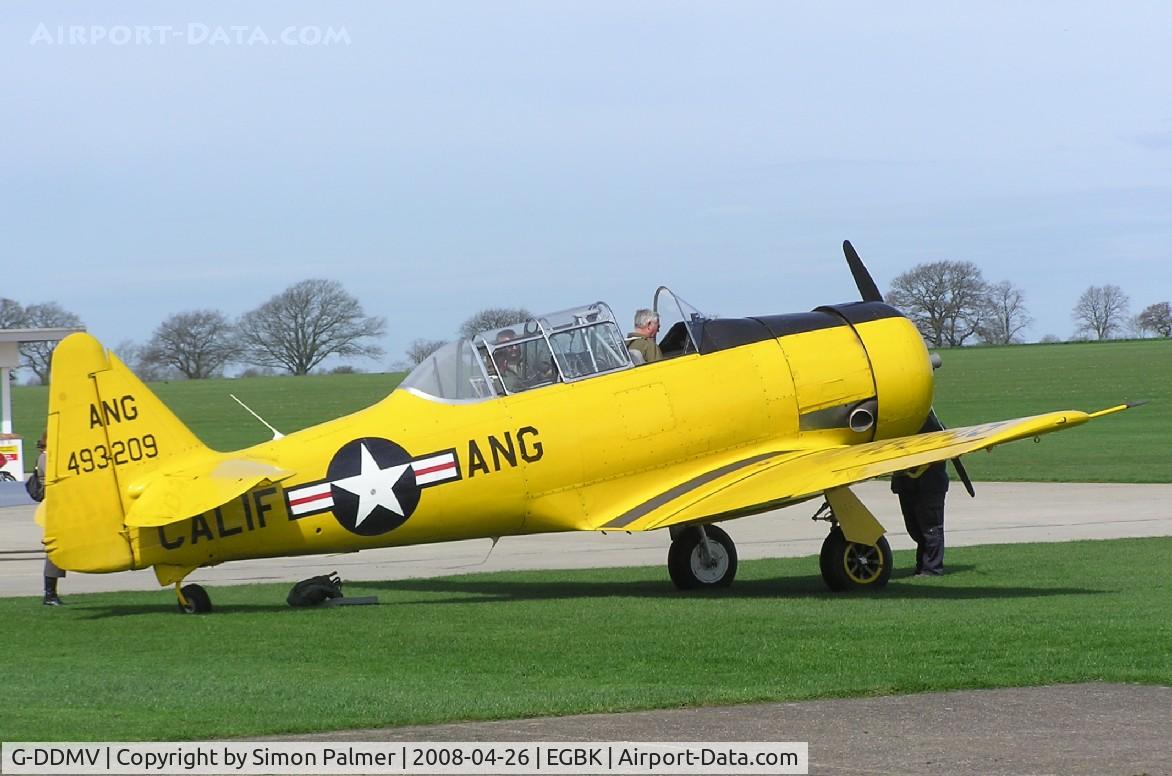 G-DDMV, 1952 North American T-6G Texan C/N 168-313, Harvard based at Sywell