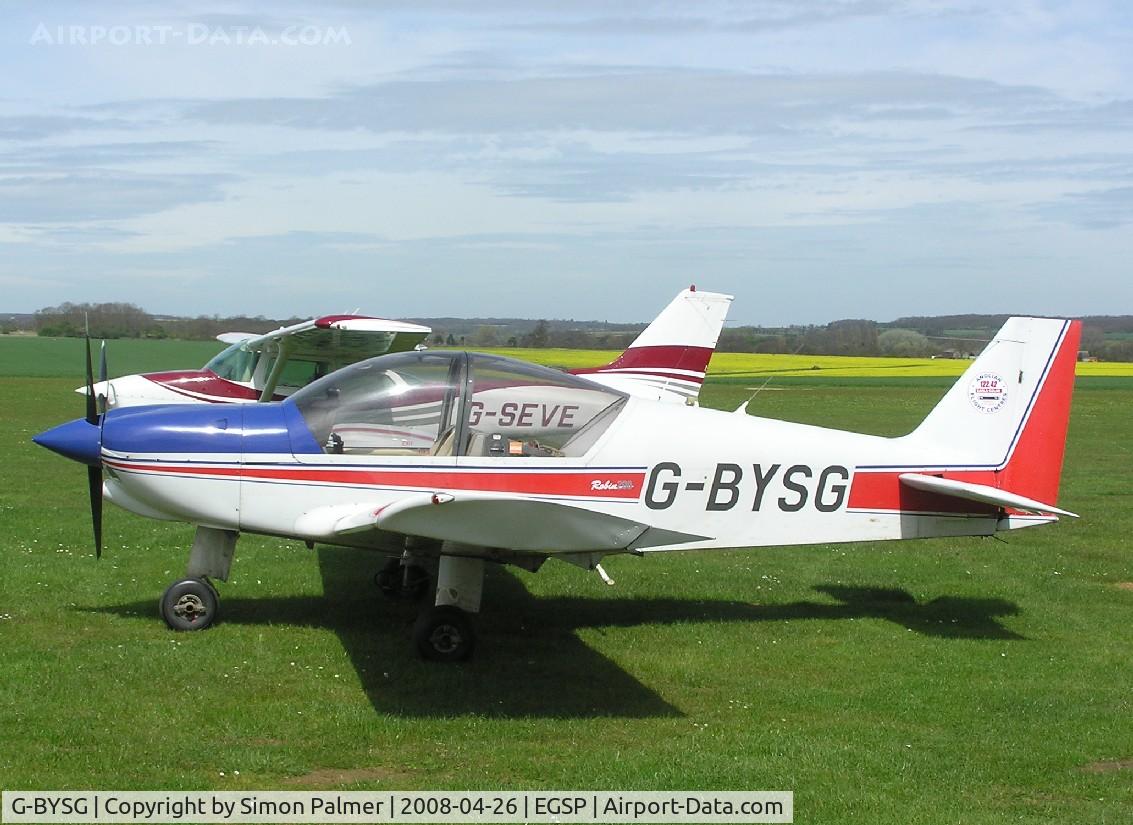 G-BYSG, 1999 Robin HR-200-120B C/N 339, Robin 200 based at Sibson