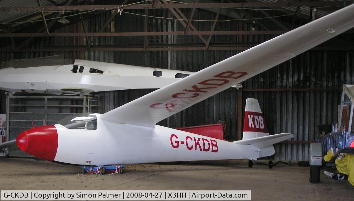 G-CKDB, 1965 Schleicher Ka-6CR Rhonsegler C/N 6431, Schleicher Ka6CR based at Hinton-in-the-Hedges
