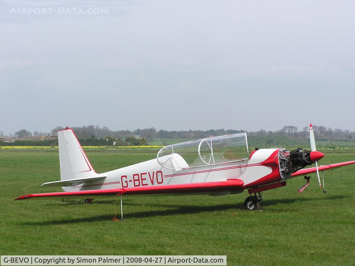 G-BEVO, 1971 Sportavia-Putzer RF-5 C/N 5107, RF5 noted at Edgehill/Shenington