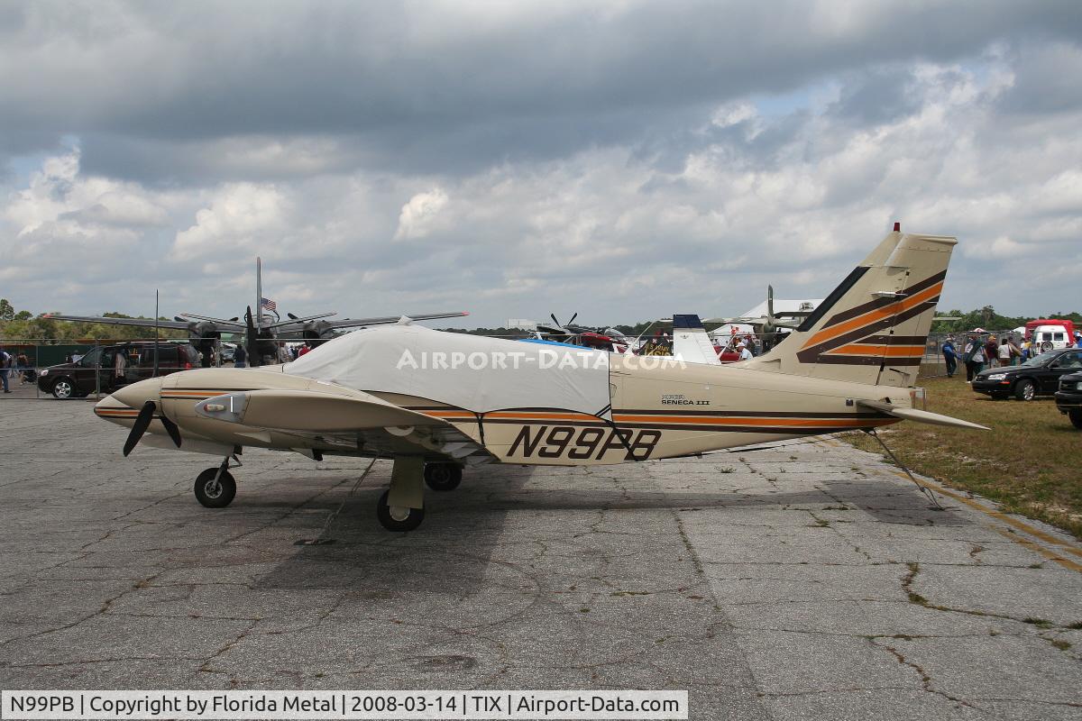 N99PB, 1981 Piper PA-34-220T Seneca V C/N 348133043, PA-34