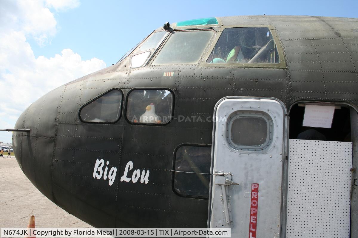 N674JK, 1954 Fairchild C-123K Provider C/N 20123, C-123 s/n 54-0674