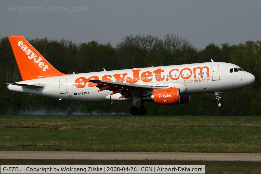 G-EZBJ, 2007 Airbus A319-111 C/N 3036, visitor