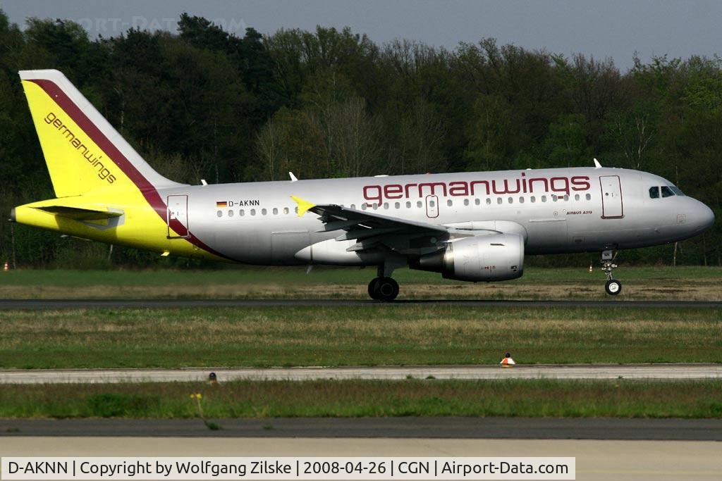 D-AKNN, 1999 Airbus A319-112 C/N 1136, visitor