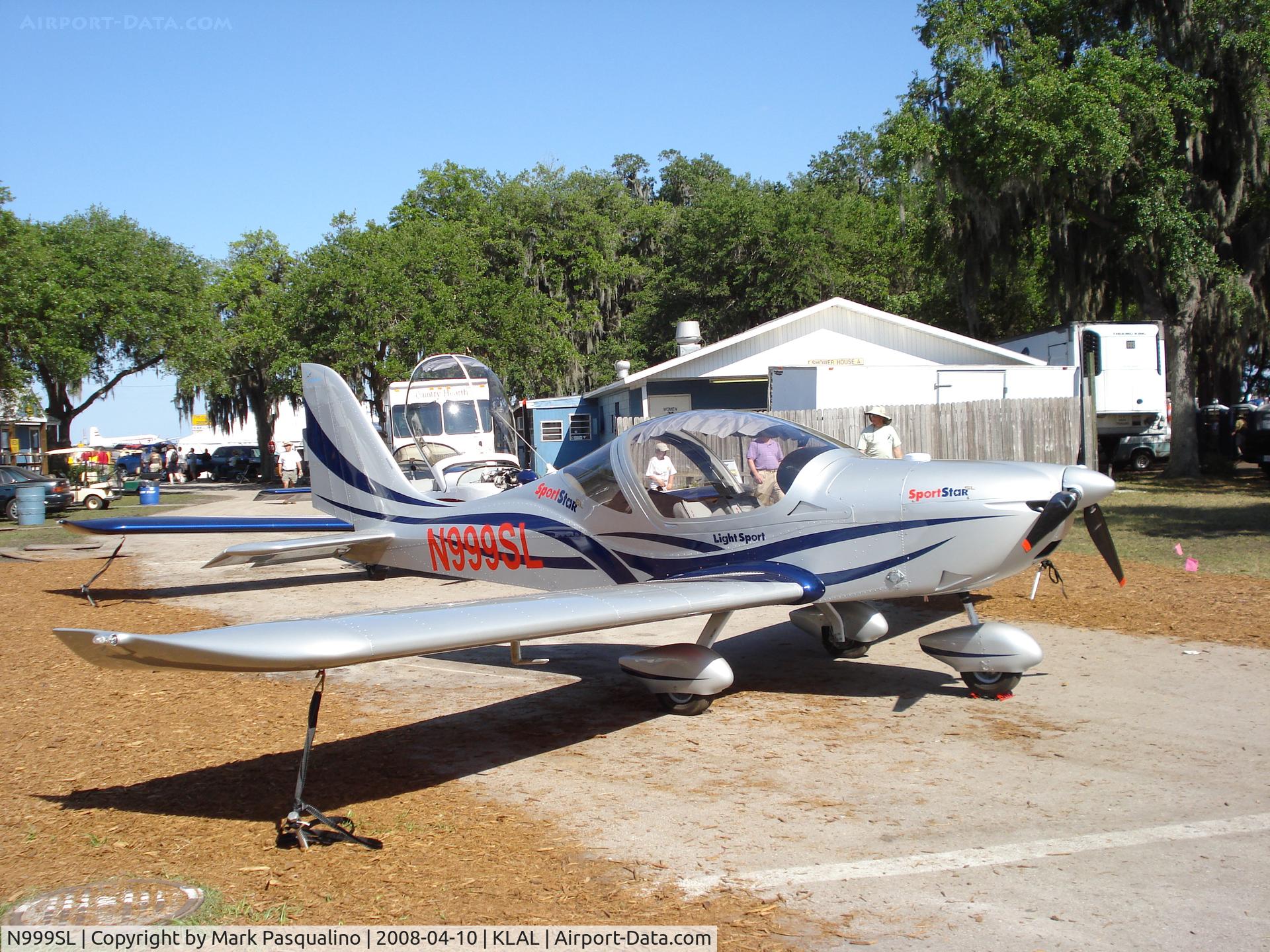N999SL, 2008 Evektor-Aerotechnik Sportstar C/N 20080001, Sportstar