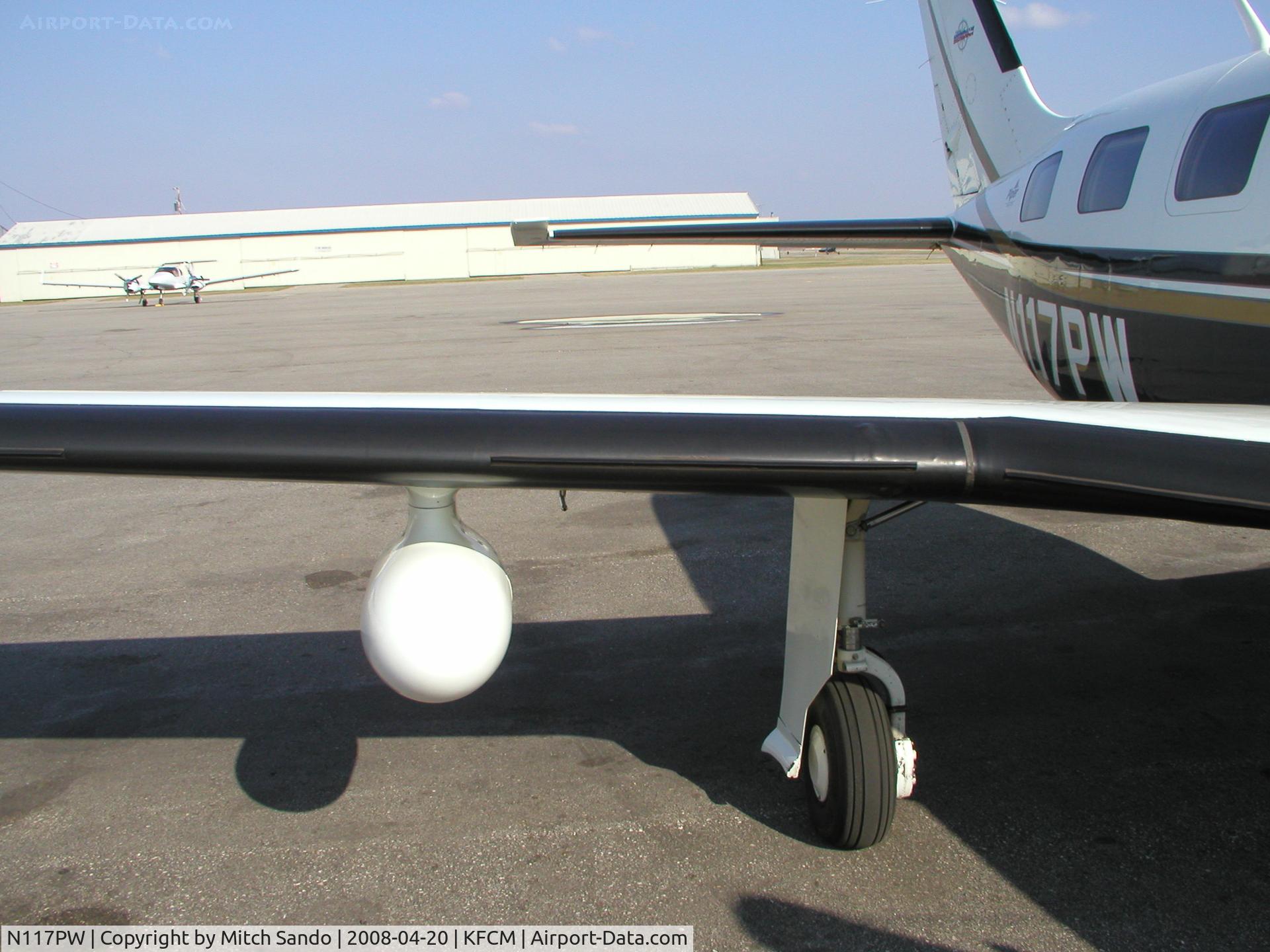N117PW, 2001 Piper PA-46-500TP Malibu Meridian C/N 4697030, Parked on the ramp at ASI Jet Center.