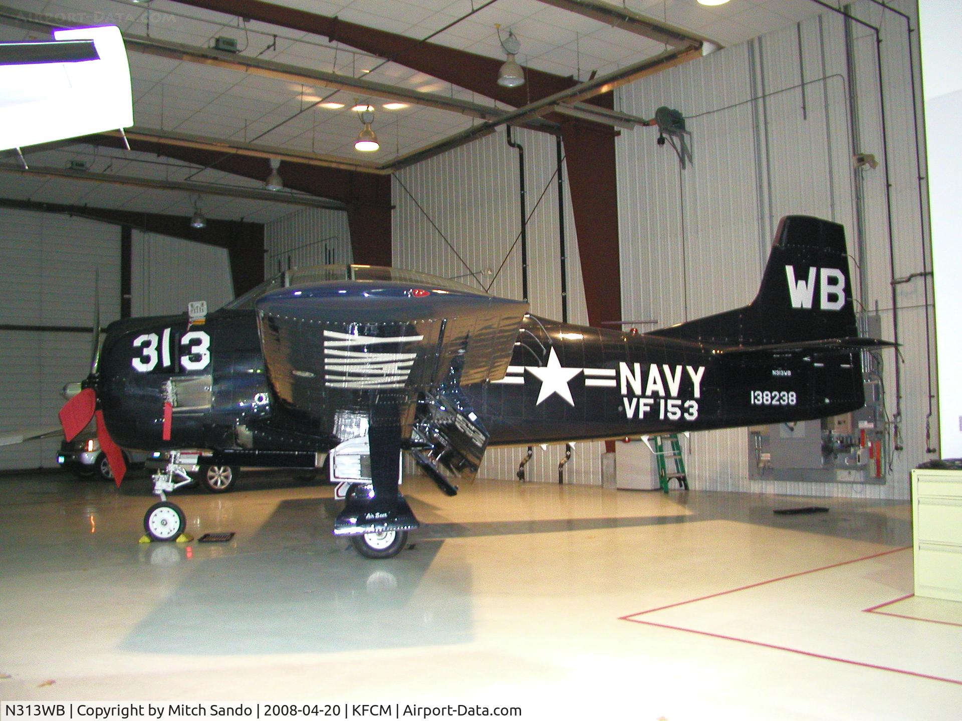 N313WB, 1955 North American T-28B Trojan C/N 200-309 (138238), Thanks to ASI Jet Center for this picture.