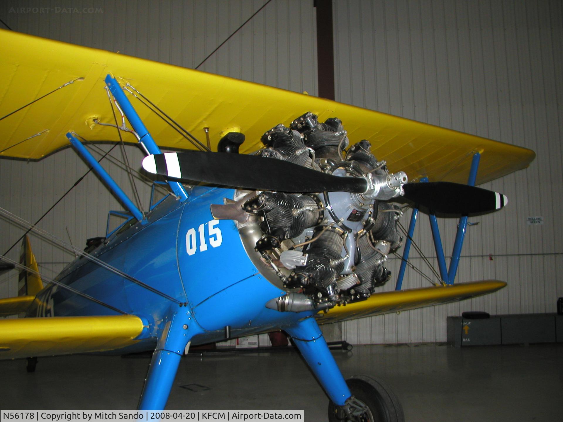 N56178, 1941 Boeing A75N1(PT17) C/N 75-359, Thanks to ASI Jet Center for this picture.