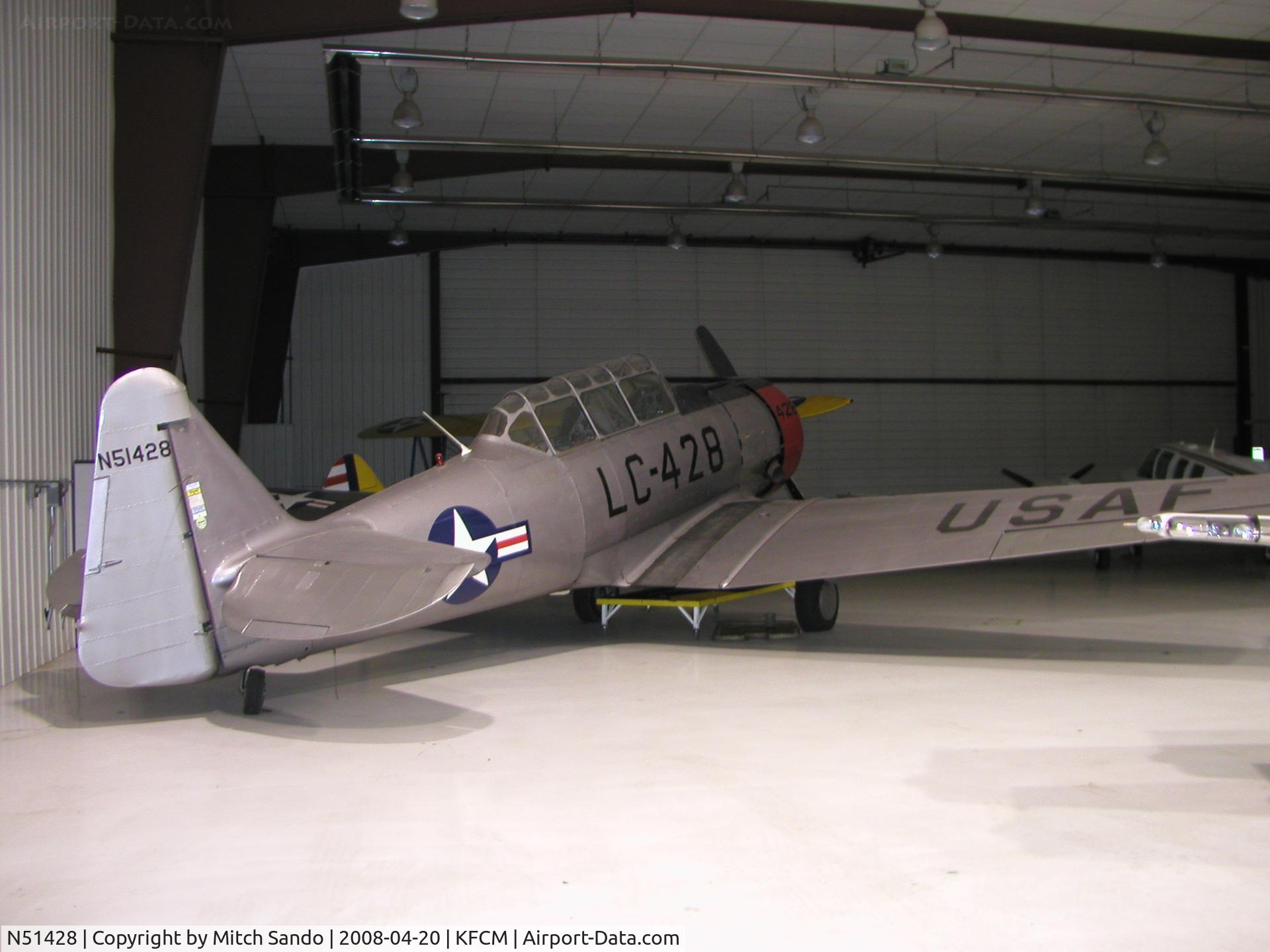 N51428, 1957 North American AT-6C C/N 51429, Thanks to ASI Jet Center for this picture.