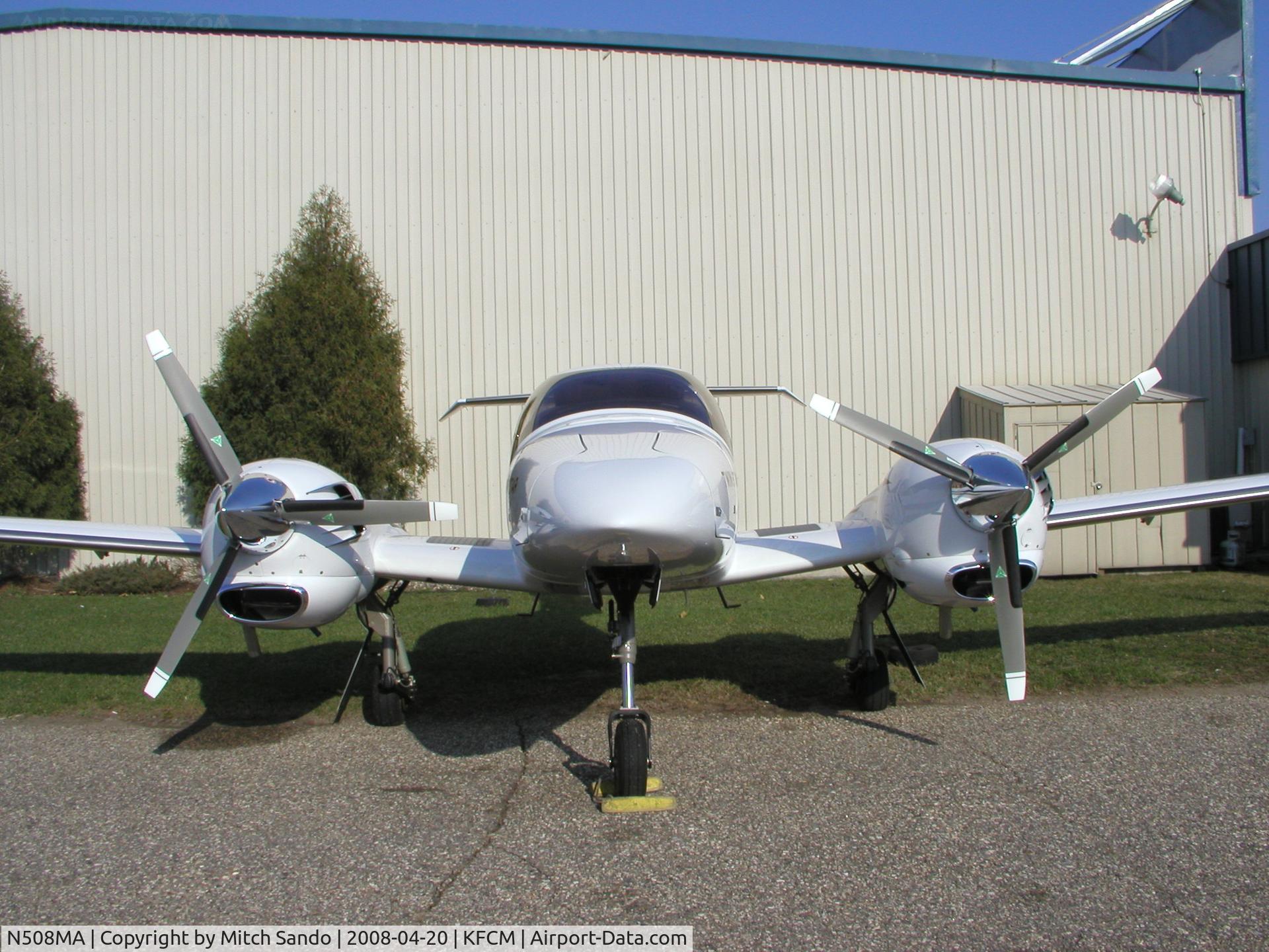 N508MA, 2008 Diamond DA-42 Twin Star C/N 42.AC117, Parked on the ramp at Modern Aero.