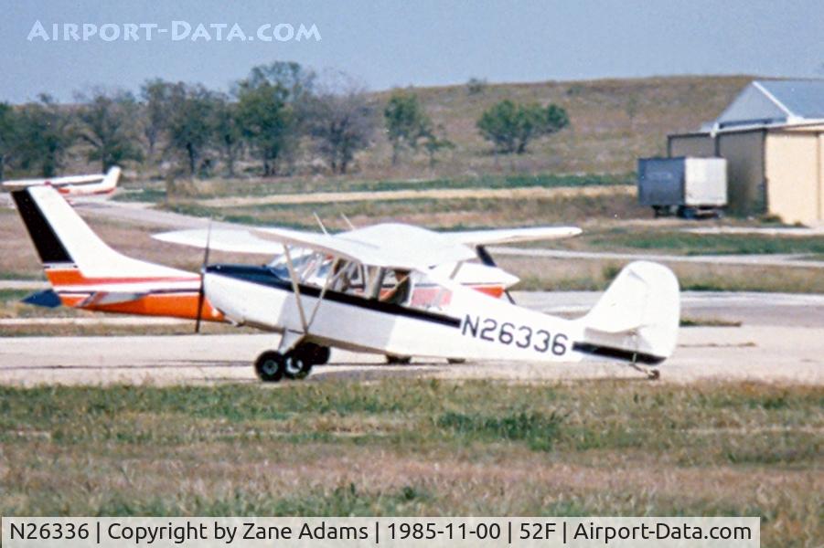 N26336, 1956 Aeronca 7BCM C/N 7BCM-247, At Aero Valley (Northwest Regional)