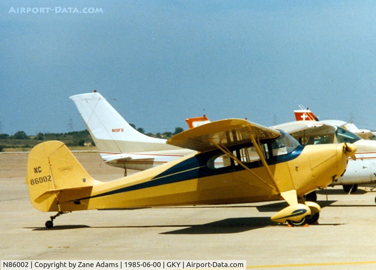 N86002, 1946 Aeronca 11AC Chief C/N 11AC-421, At Arlington Municipal