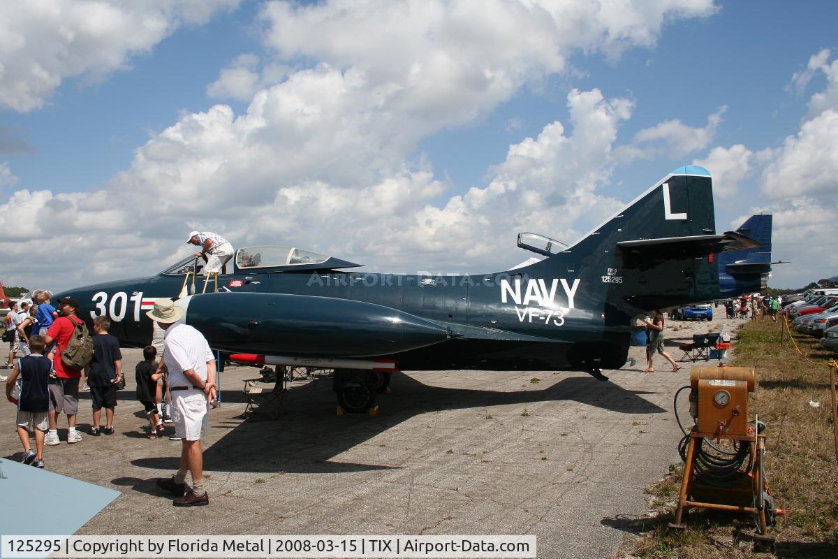 125295, Grumman F9F-5 Panther C/N Not found 125295, Grumman F9F-5 Panther