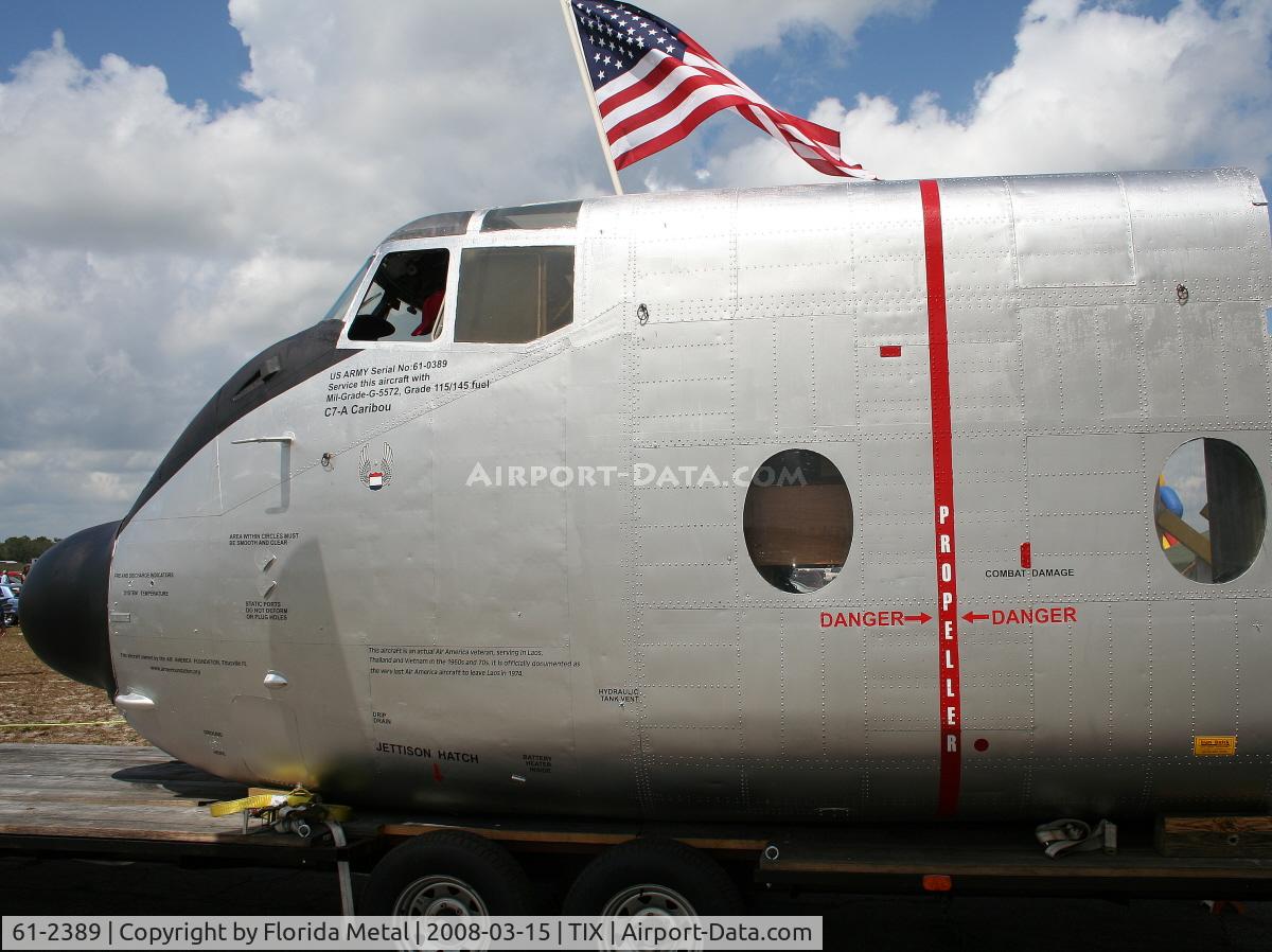 61-2389, 1961 De Havilland Canada C-7A Caribou (DHC-4) C/N 46, C-7 Caribou