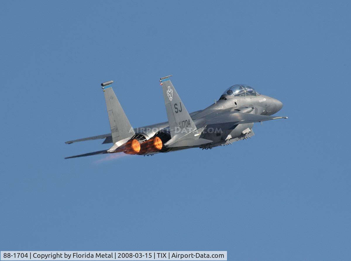 88-1704, 1988 McDonnell Douglas F-15E Strike Eagle C/N 1113/E088, F-15