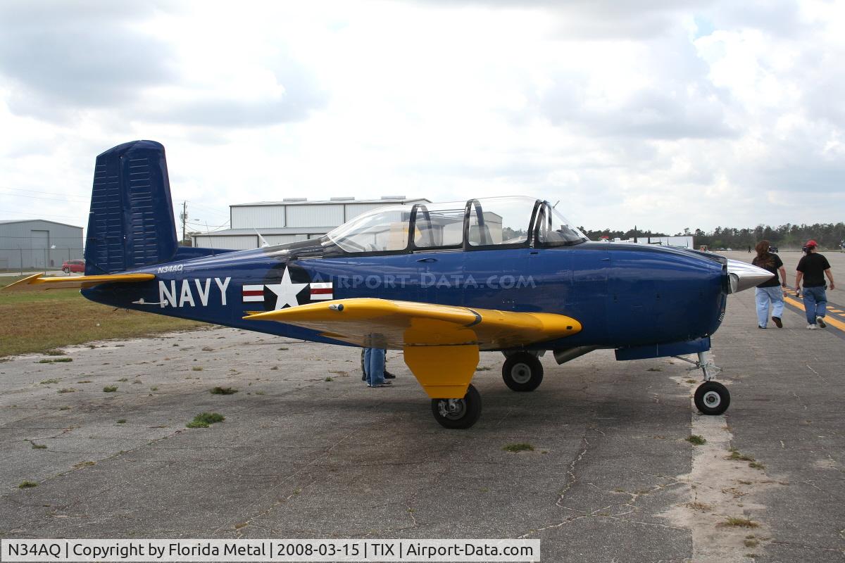 N34AQ, 1956 Beech A45 C/N CG-112, T-34