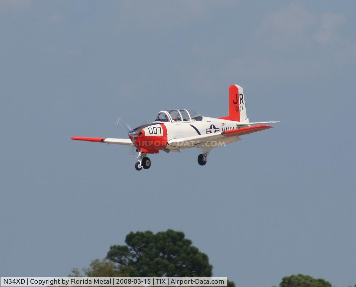 N34XD, 1952 Beech T-34A (A45) Mentor C/N G-25, T-34