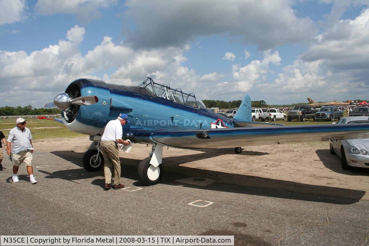N35CE, 1950 North American/walbrun T-6G C/N 168-89GW, T-6