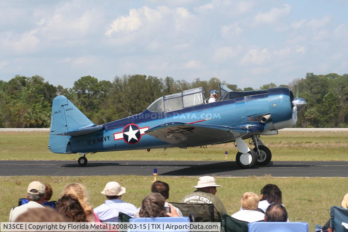 N35CE, 1950 North American/walbrun T-6G C/N 168-89GW, T-6