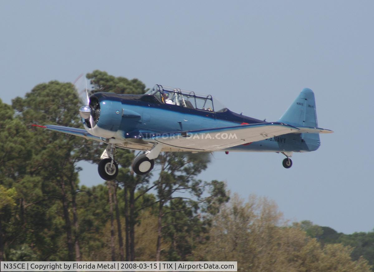 N35CE, 1950 North American/walbrun T-6G C/N 168-89GW, T-6