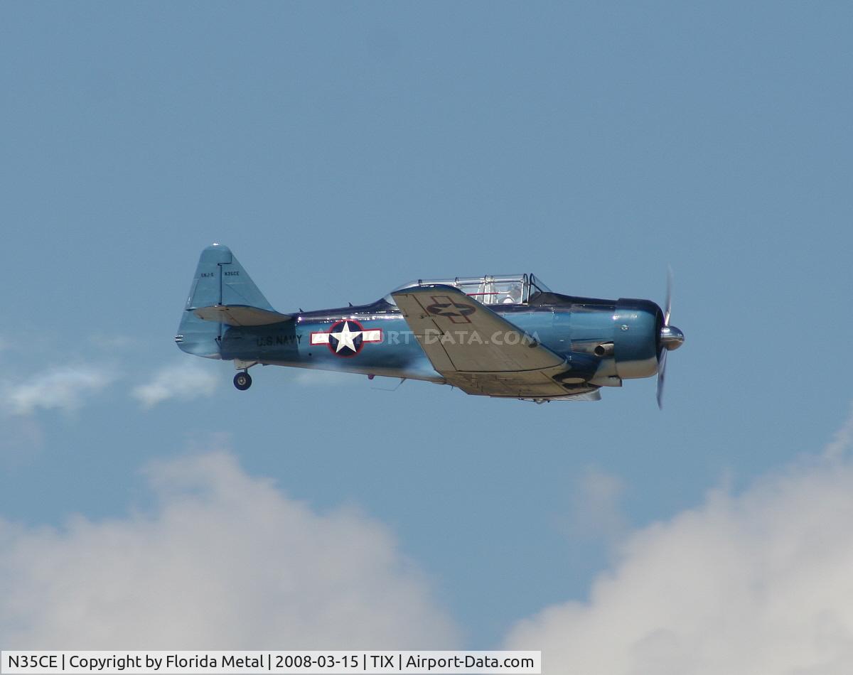 N35CE, 1950 North American/walbrun T-6G C/N 168-89GW, T-6