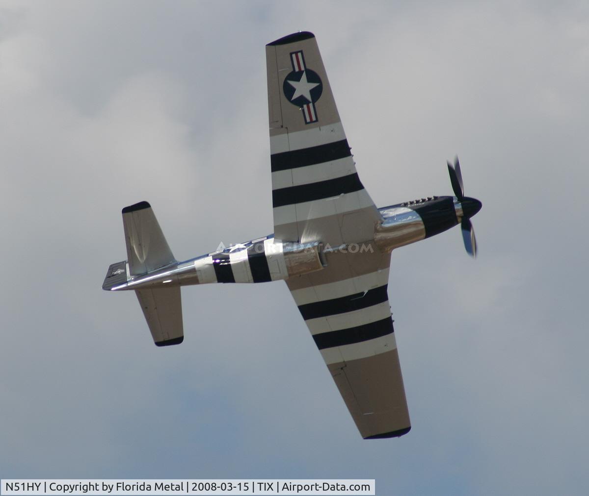 N51HY, 1944 North American P-51D Mustang C/N 124-48192, P-51D 