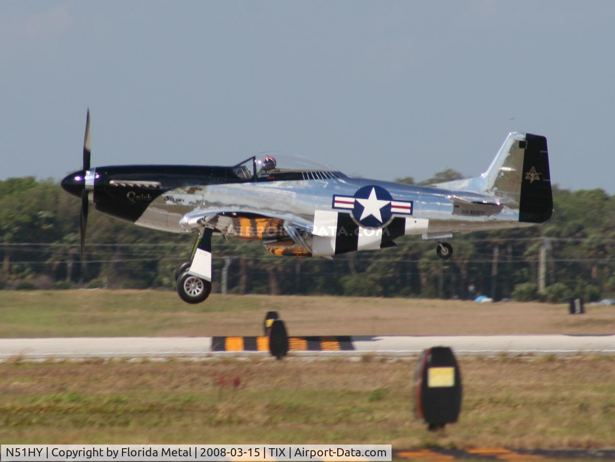 N51HY, 1944 North American P-51D Mustang C/N 124-48192, P-51D 