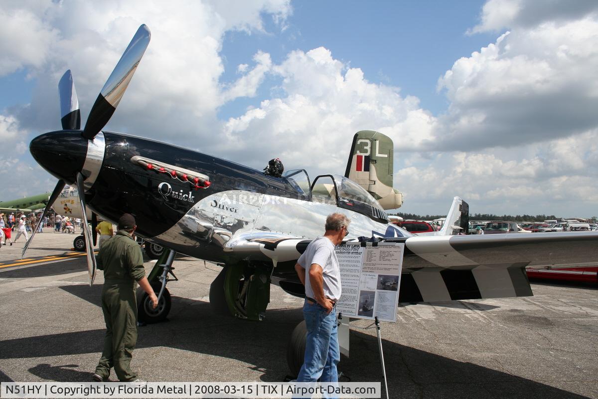 N51HY, 1944 North American P-51D Mustang C/N 124-48192, P-51D 