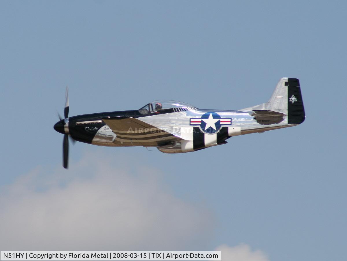 N51HY, 1944 North American P-51D Mustang C/N 124-48192, P-51D 