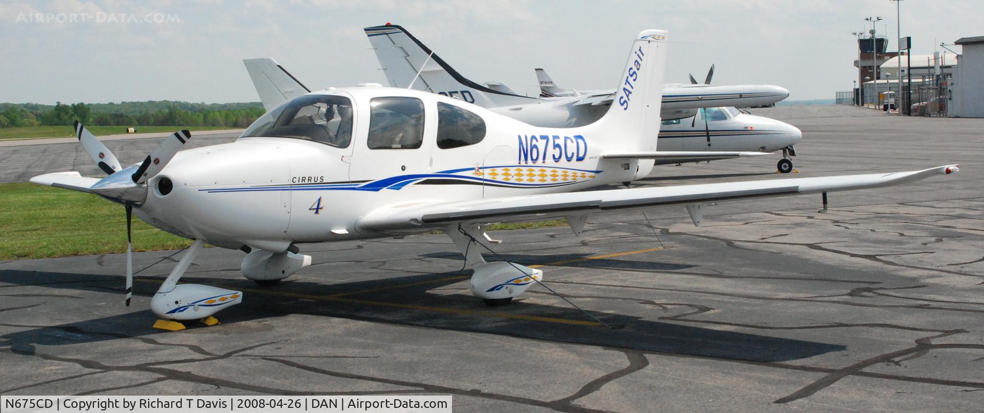N675CD, 2005 Cirrus SR22 C/N 1708, 2005 Cirrus SR 22 in Danville Va.