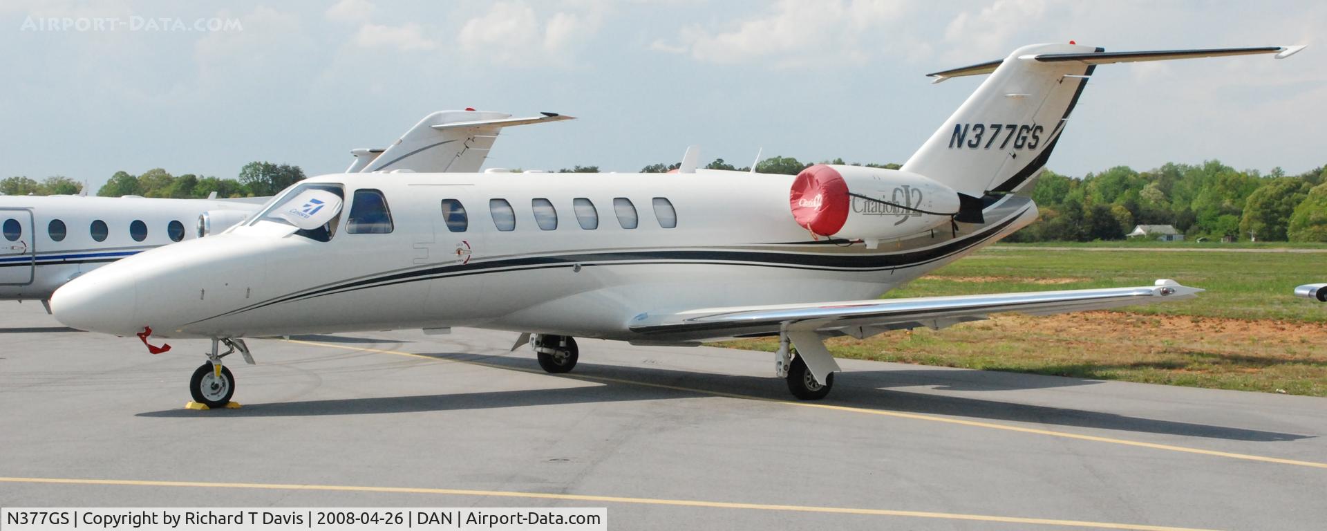 N377GS, 2002 Cessna 525A CitationJet CJ2 C/N 525A0077, 2002 Cessna 525A in Danville Va.