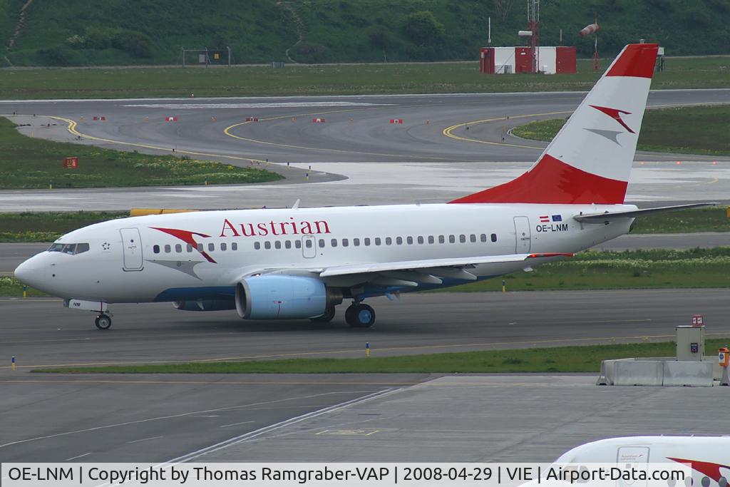 OE-LNM, 2000 Boeing 737-6Z9 C/N 30138, Austrian Airlines Boeing 737-600