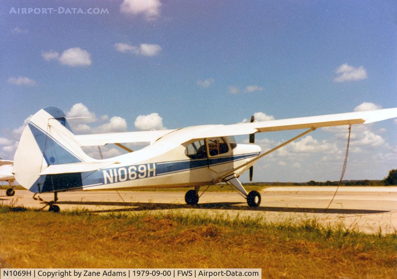 N1069H, 1948 Aeronca 15AC Sedan C/N 15AC-88, At the former Oak Grove airport, Ft. Worth, TX ( now called Spinks, with a new runway 1/2 mile west)