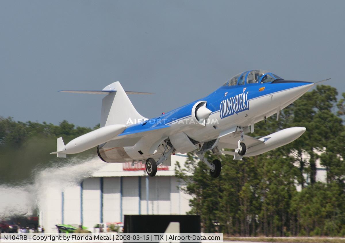 N104RB, 1962 Lockheed CF-104D Starfighter C/N 583A-5302, F-104