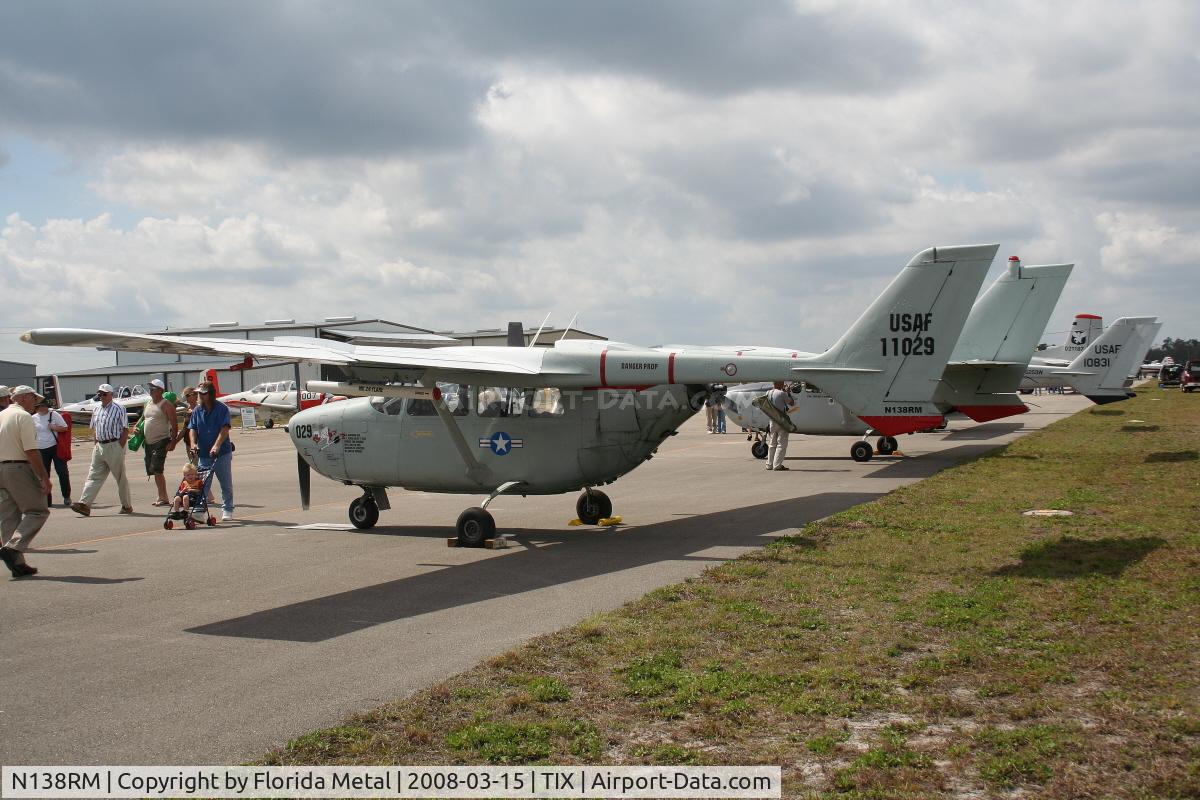 N138RM, 1969 Cessna M337B (O-2A) Super Skymaster C/N 337M-0305 (68-11029), O-2