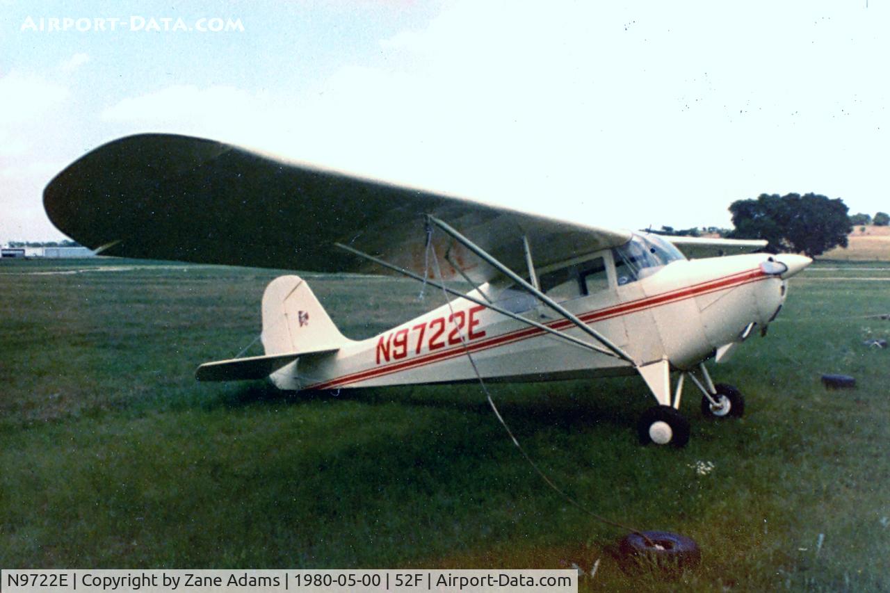 N9722E, 1946 Aeronca 11AC Chief C/N 11AC-1365, At Aero Valley (Northwest Regional)
