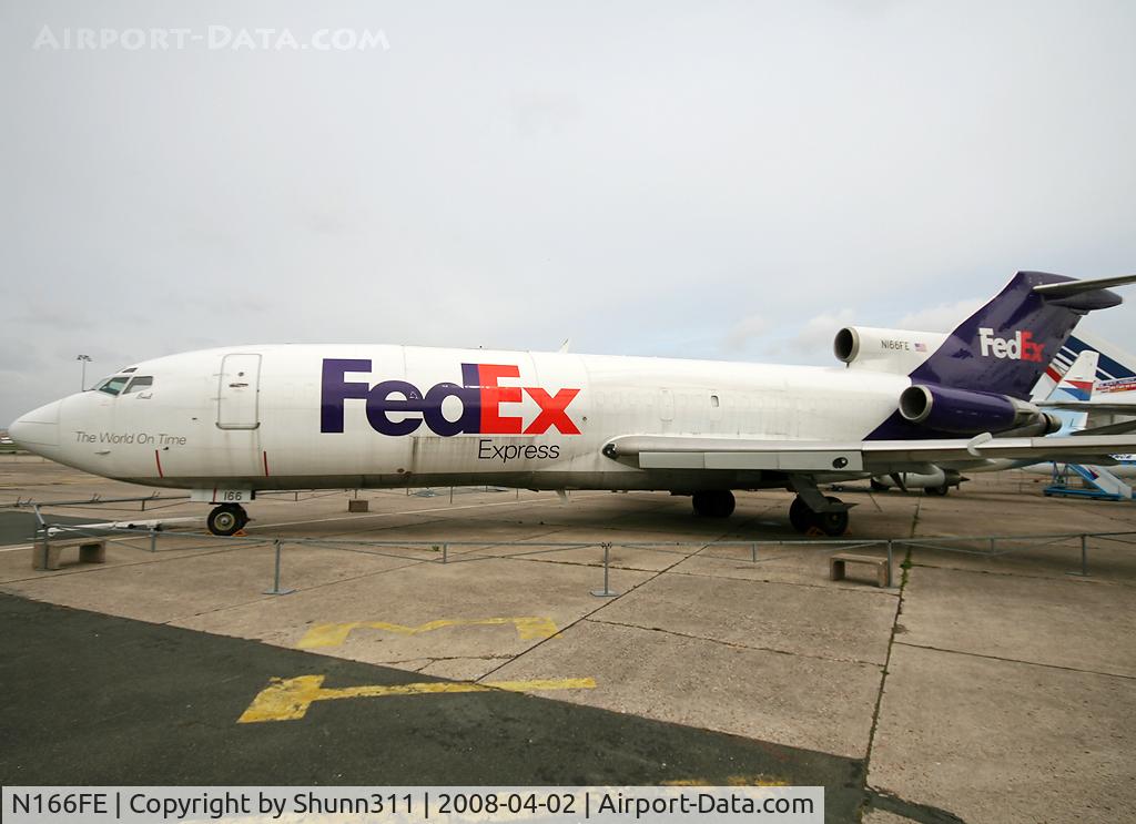 N166FE, 1966 Boeing 727-22 C/N 18863, Preserved aircraft in Le Bourget Museum