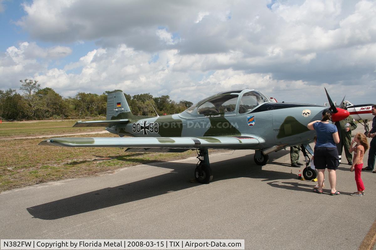 N382FW, 1962 Focke-Wulf FWP-149D C/N 075, FW149
