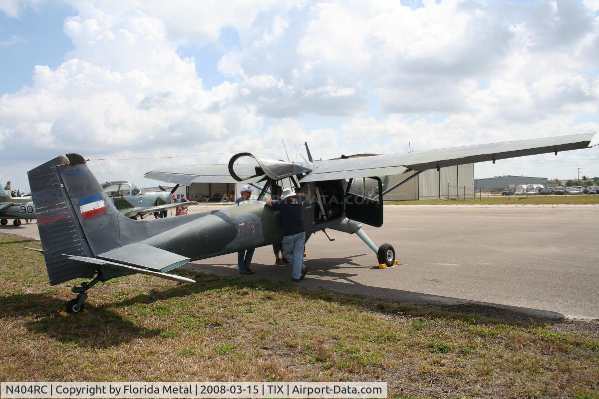 N404RC, 1973 Utva UTVA-66 (V-51) C/N 0855, UTVA 66
