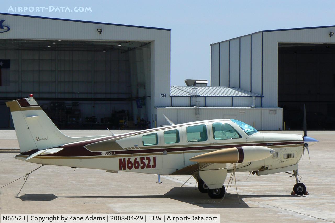 N6652J, 1979 Beech A36TC Bonanza 36 C/N EA-11, At Meacham Field
