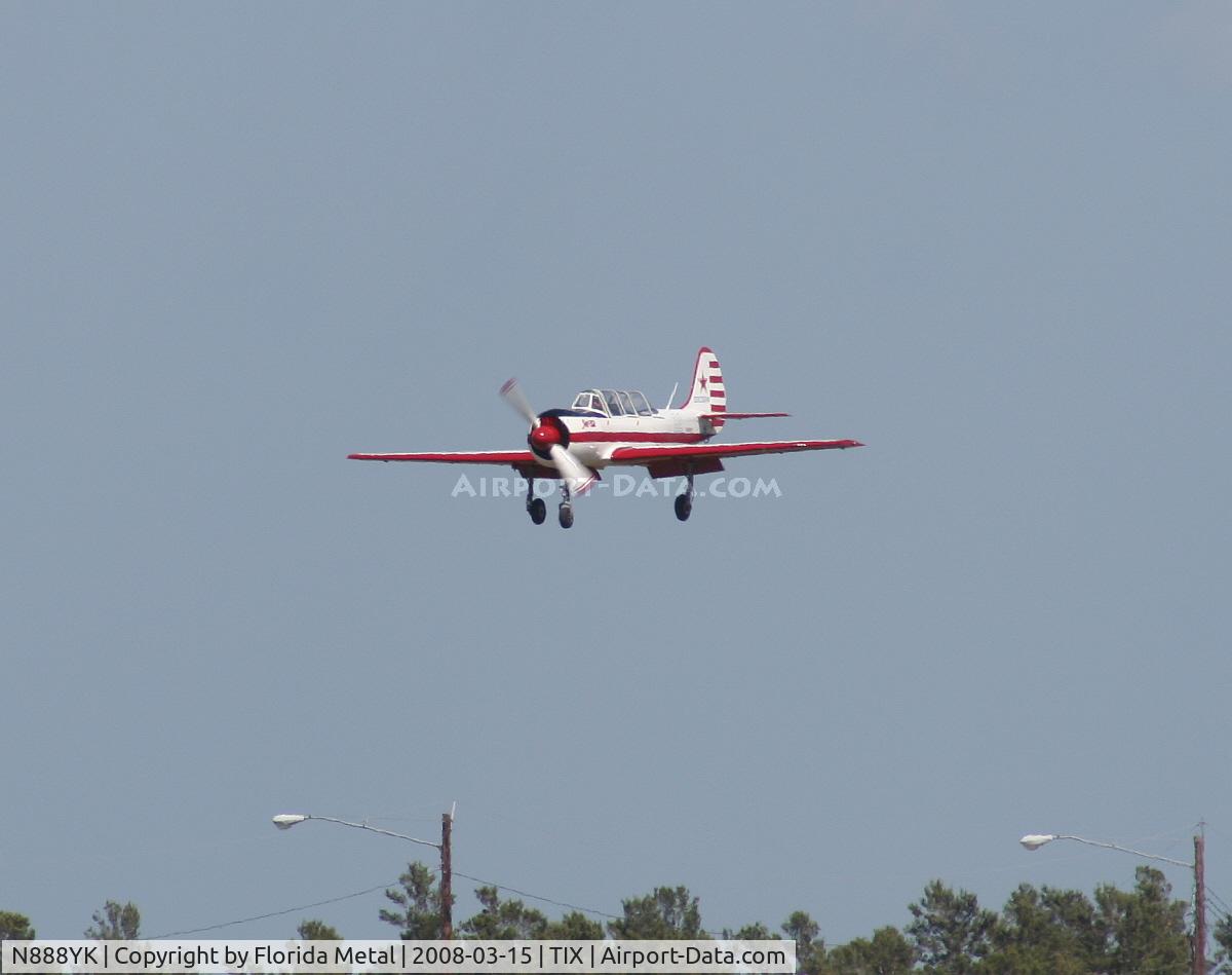 N888YK, 1995 Yakovlev Yak-52 C/N 9511903, Yak-52