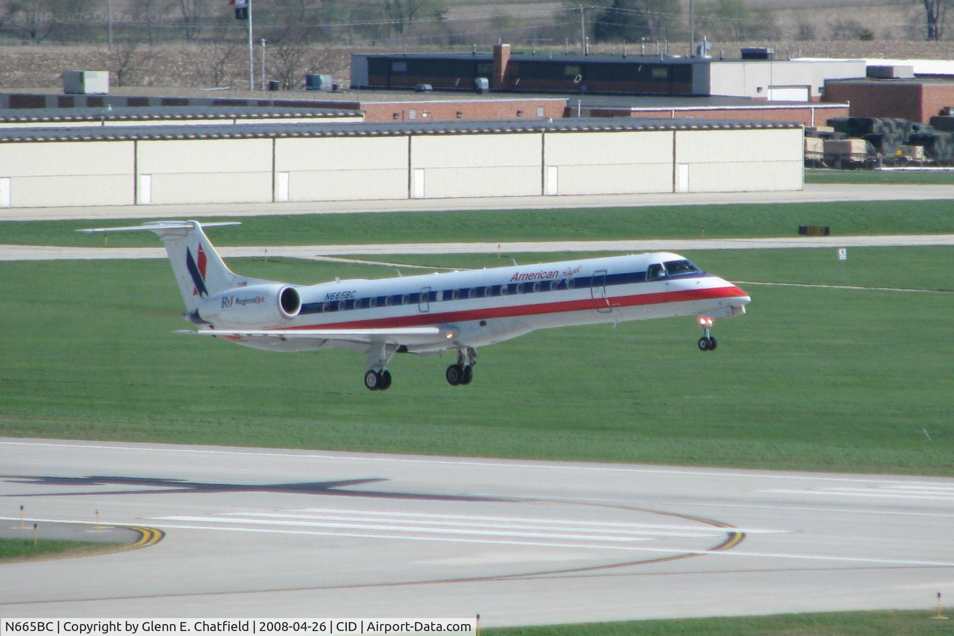 N665BC, 2004 Embraer ERJ-145LR (EMB-145LR) C/N 145783, Arriving runway 27