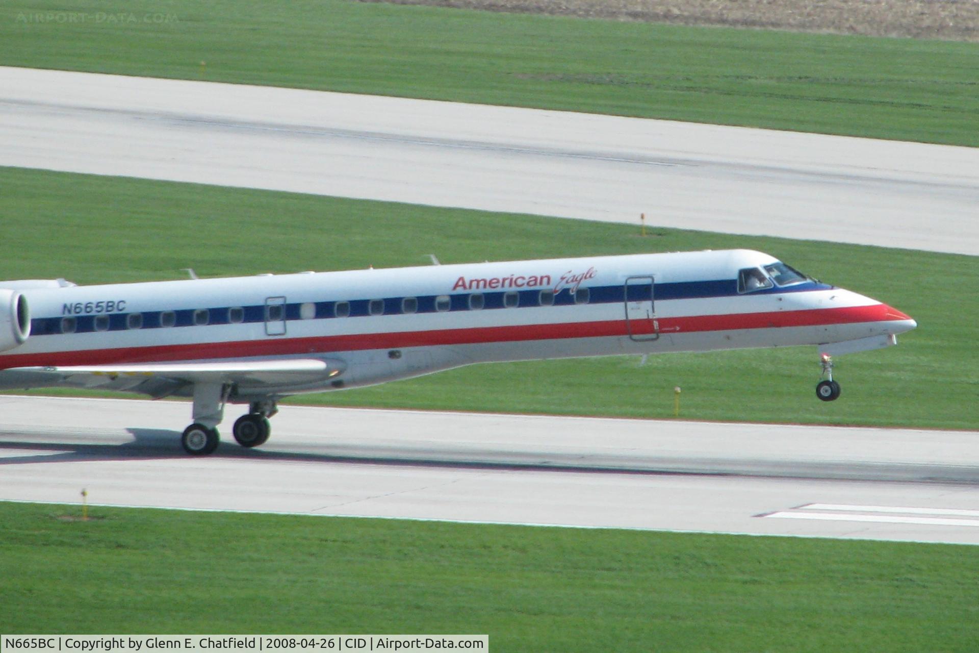 N665BC, 2004 Embraer ERJ-145LR (EMB-145LR) C/N 145783, Arriving runway 27