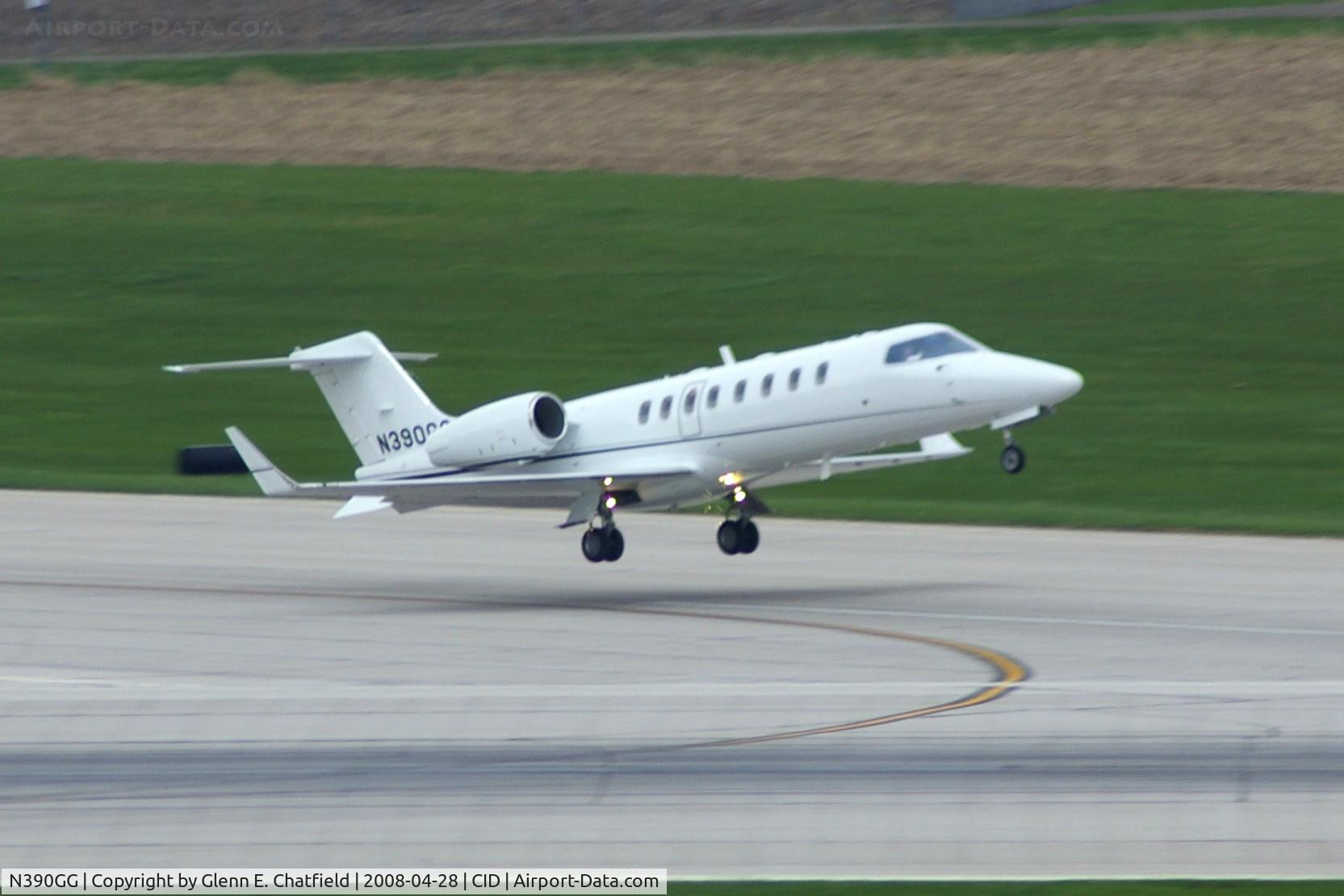N390GG, 2007 Learjet Inc 45 C/N 325, Departing Runway 31