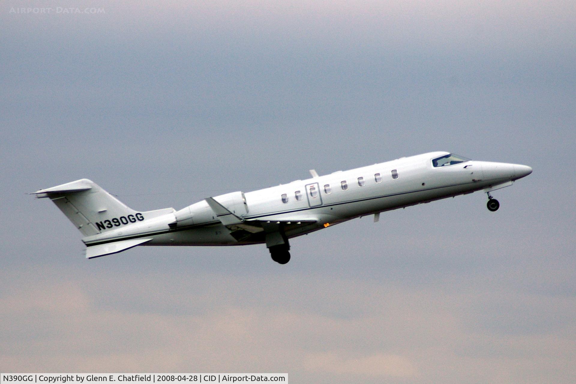 N390GG, 2007 Learjet Inc 45 C/N 325, Departing Runway 31