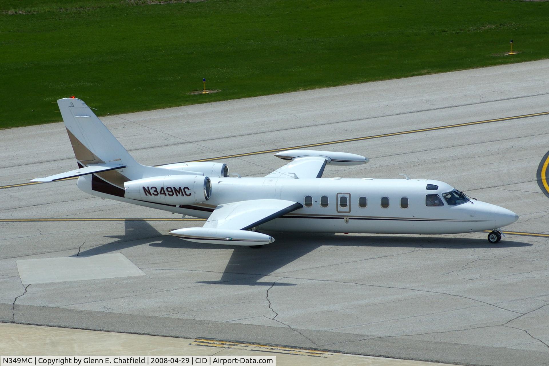 N349MC, 1977 Israel Aircraft Industries 1124 C/N 224, Taxiing to Landmark