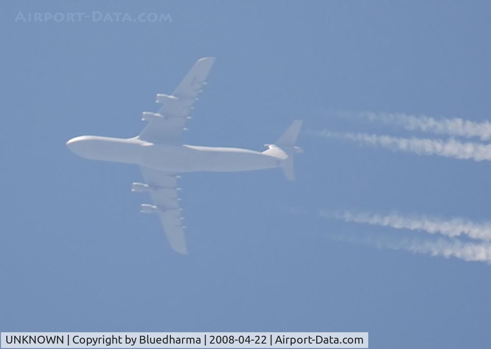 UNKNOWN, , C5 Galaxy flying West over Columbine High School, Littleton Colorado